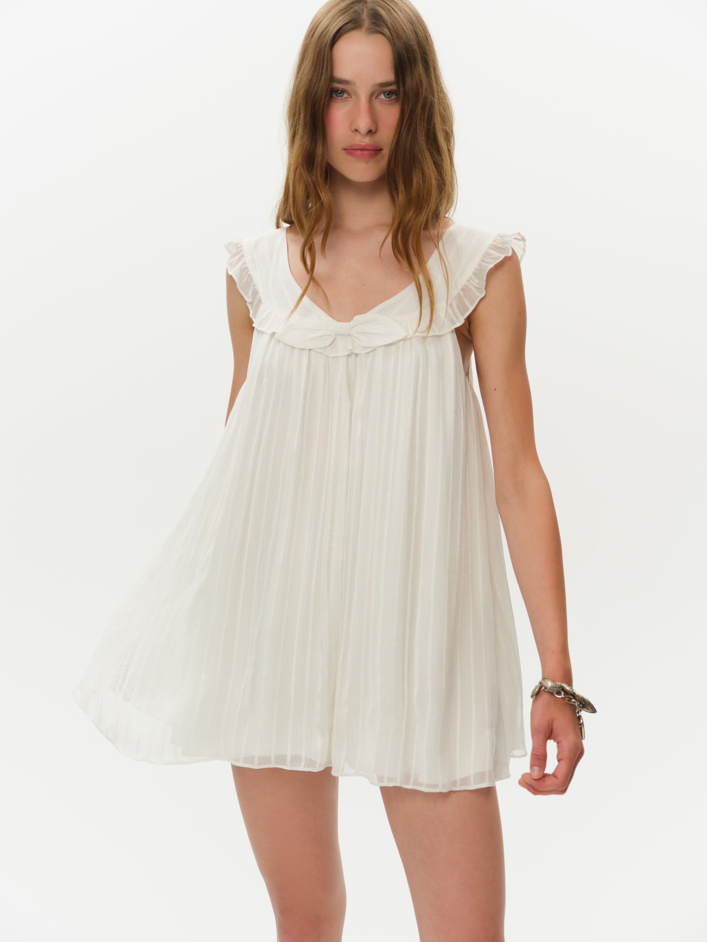 Image of All Aboard Mini Dress