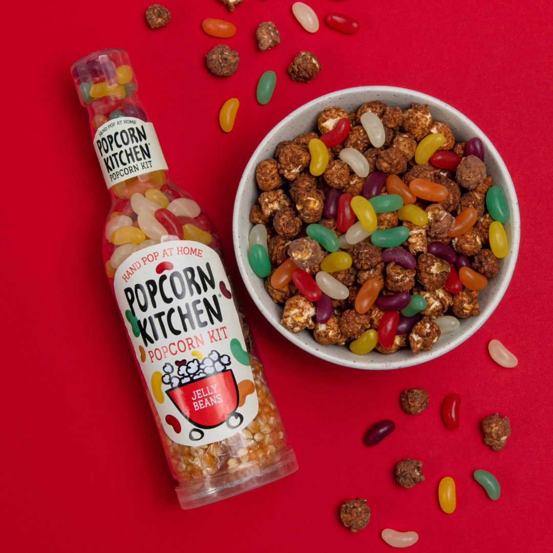 Image of Jelly Beans Pop At Home Popcorn Kit, 520g