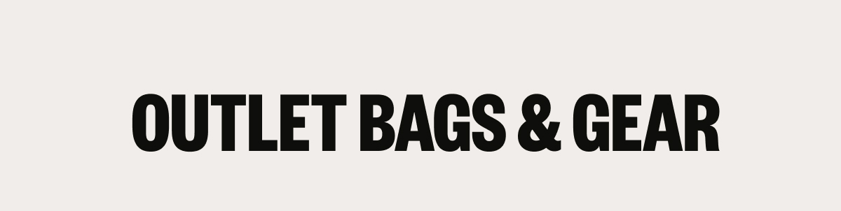 Outlet Bags & Gear