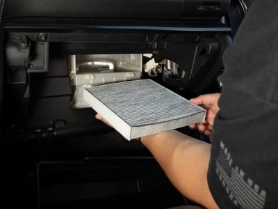 Installing aFe Cabin Air Filter 