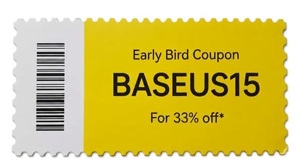 33% Off Code: BASEUS15