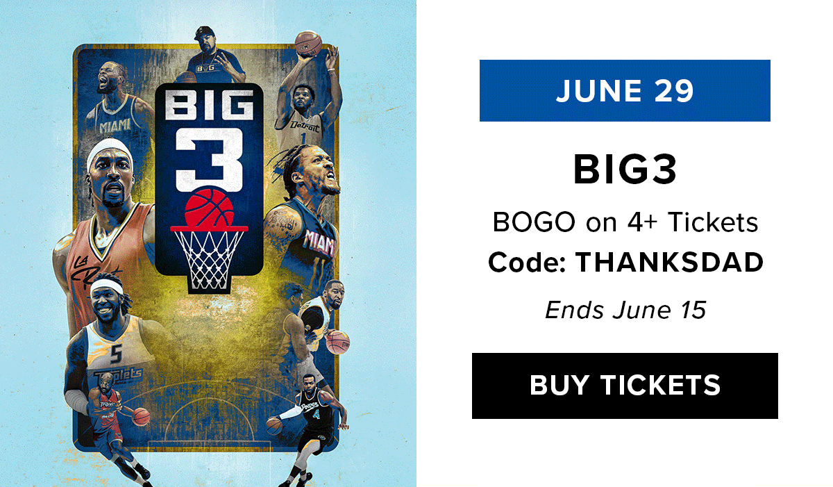 Jun 29, 2025 | BIG3 | Get Tickets