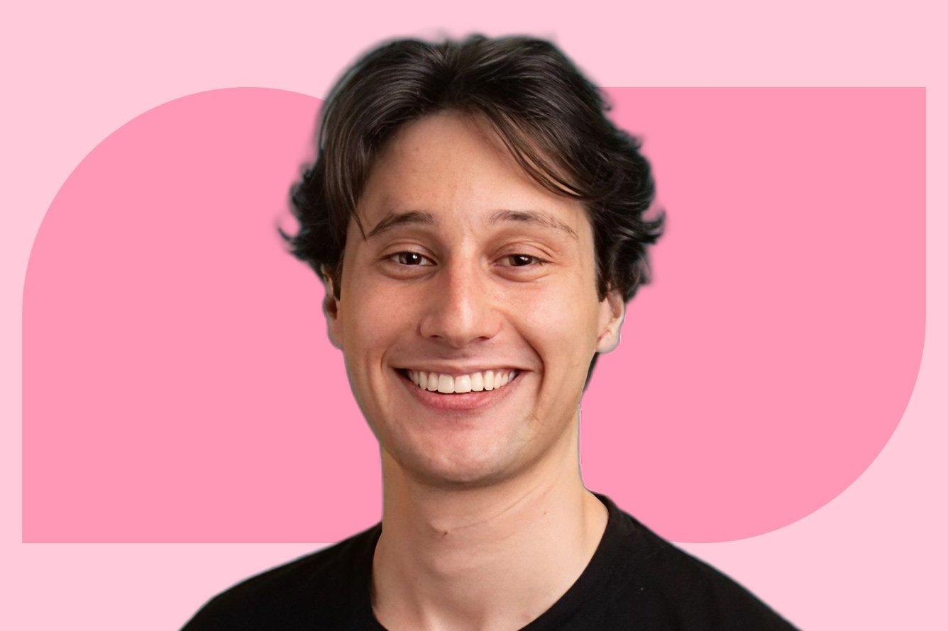 A portrait of Austin Goldman, co-founder and CEO at Shoplift, an A/B testing platform for Shopify sellers