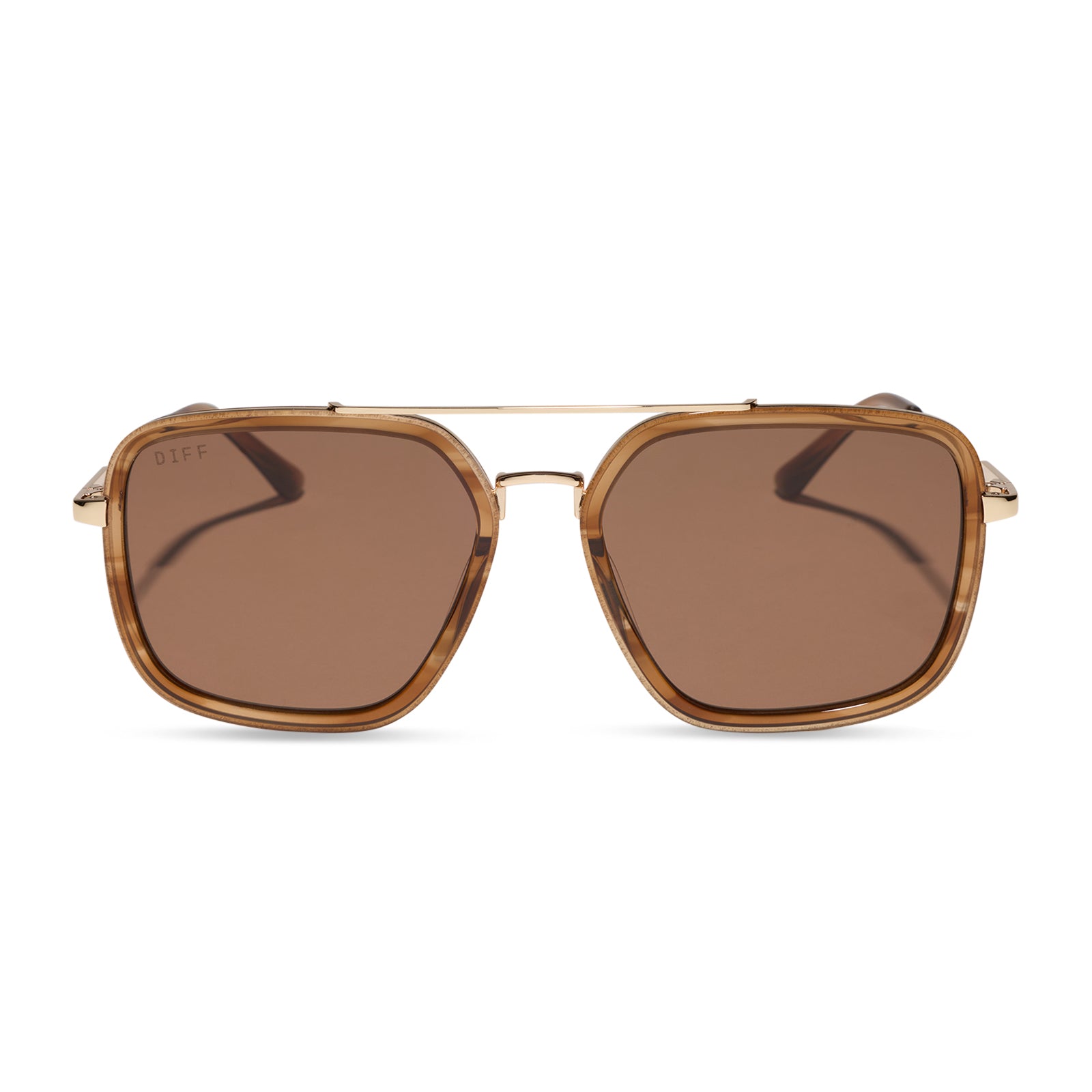 Image of JORDAN - TORTOISE + BROWN + SUNGLASSES