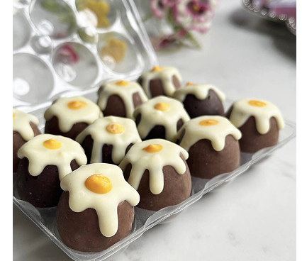 Caramel Filled Drippy Quails Eggs