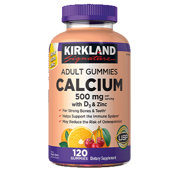 Kirkland Signature Calcium Adult Gummies