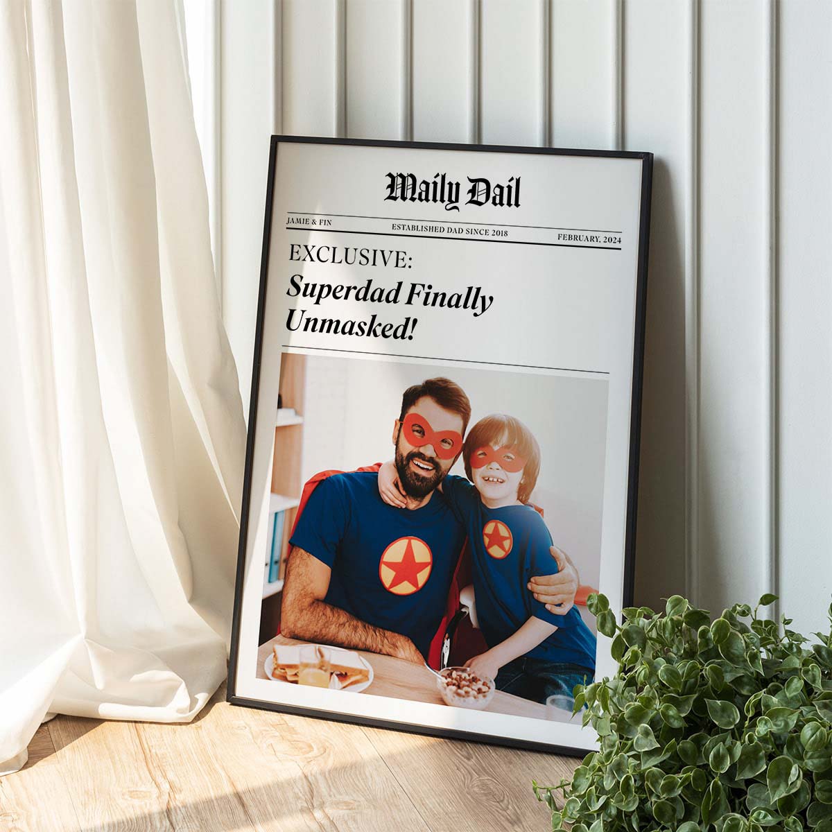 Image of Personalised Newspaper Poster