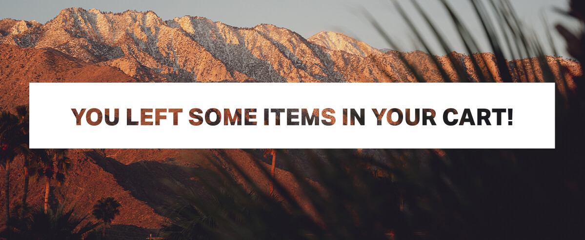 You Left Some items in your cart