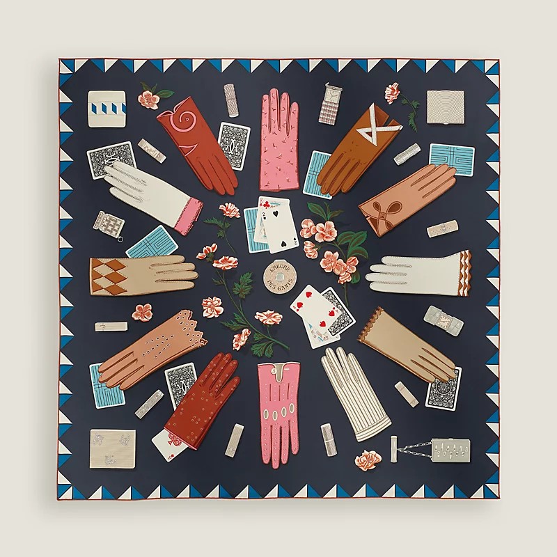 Image of L'Heure des Gants scarf 90