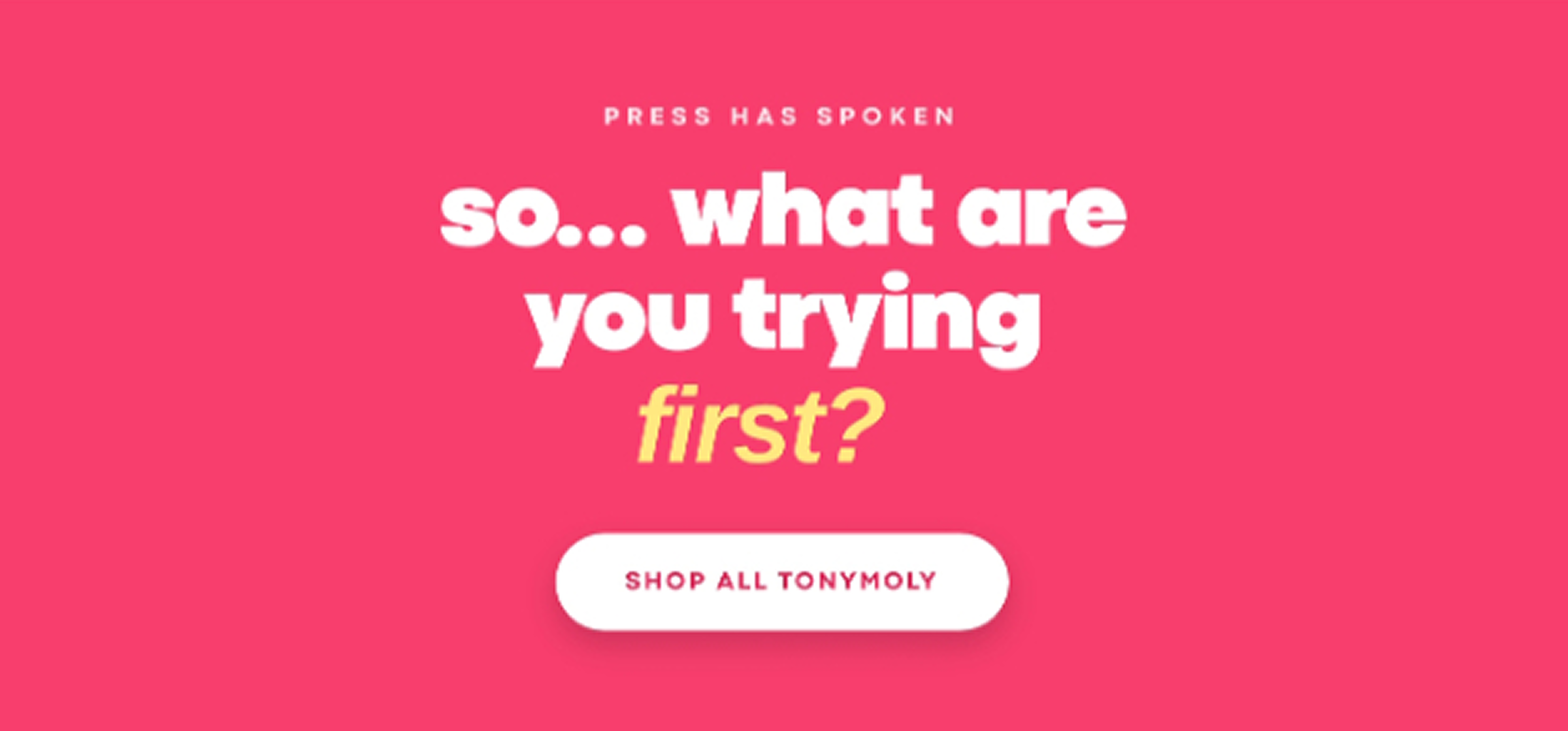 so... what are you trying first?