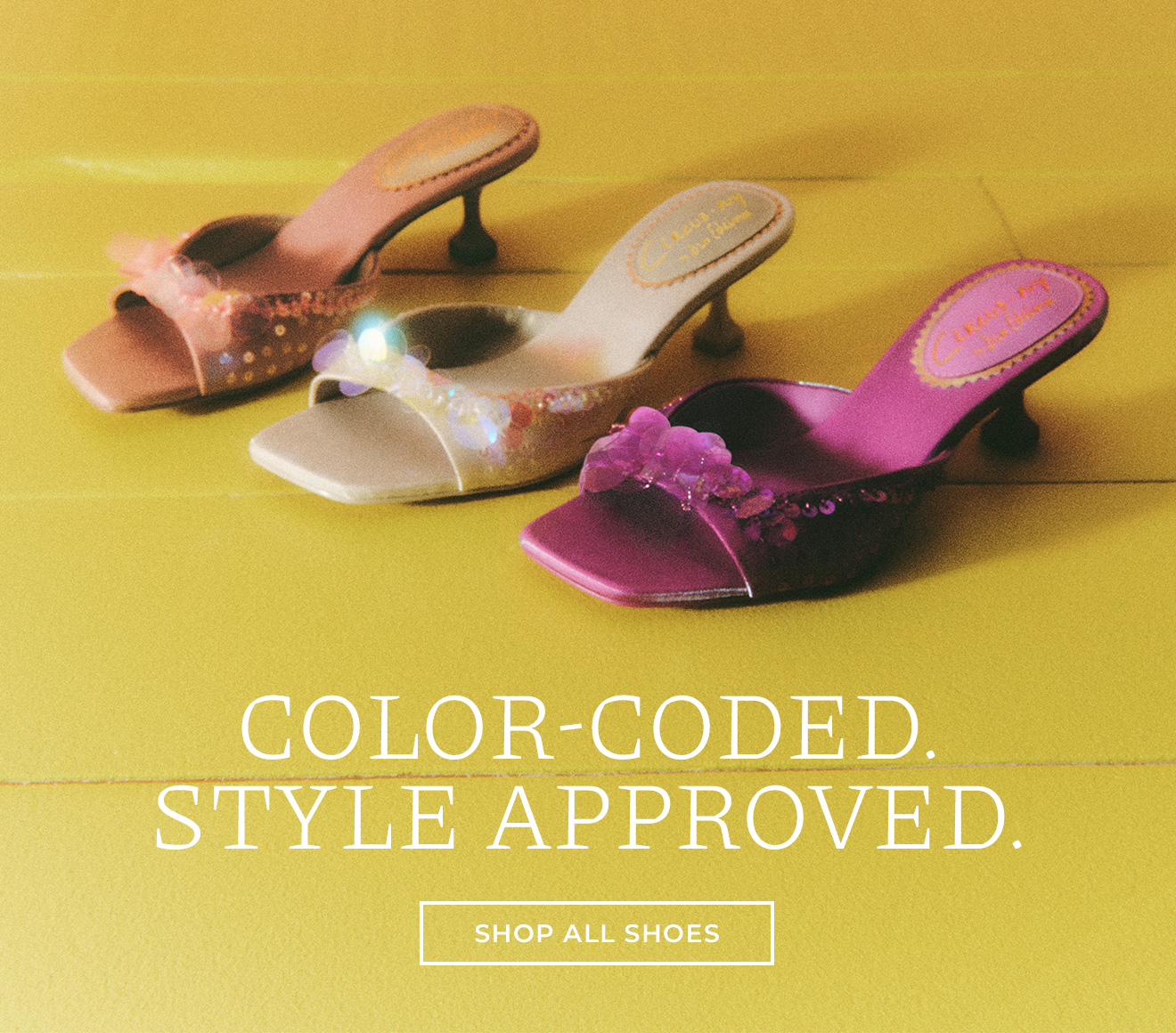 Color-Coded. | Style Approved. | Shop All Shoes