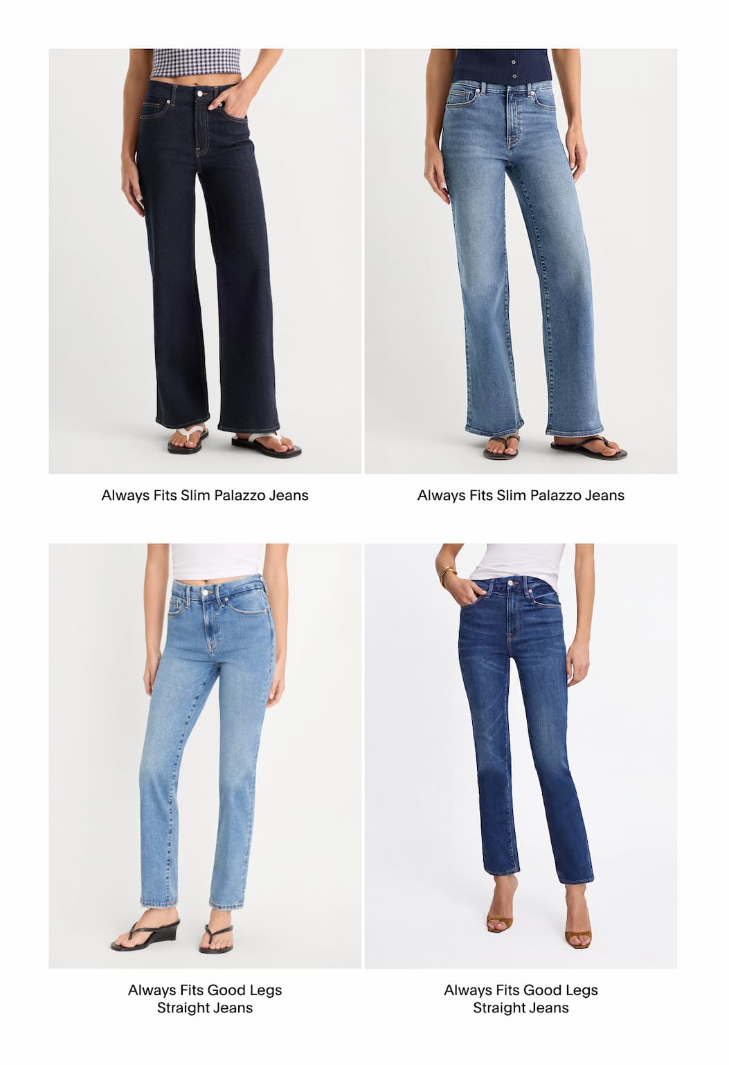 SHOP ALWAYS FITS JEANS - SUPERIOR SHAPE RETENTION