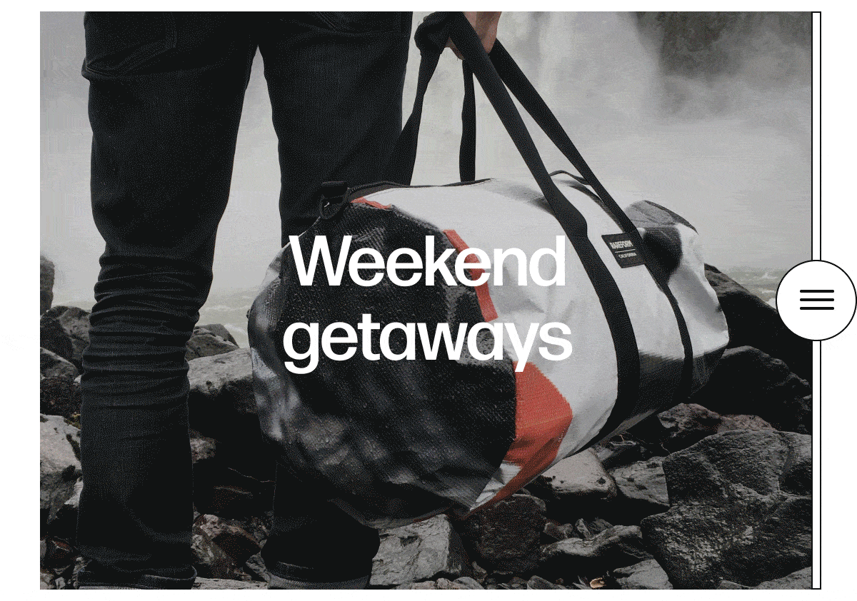 Weekend getaways | Gym essentials | Lightweight carry-on | And more