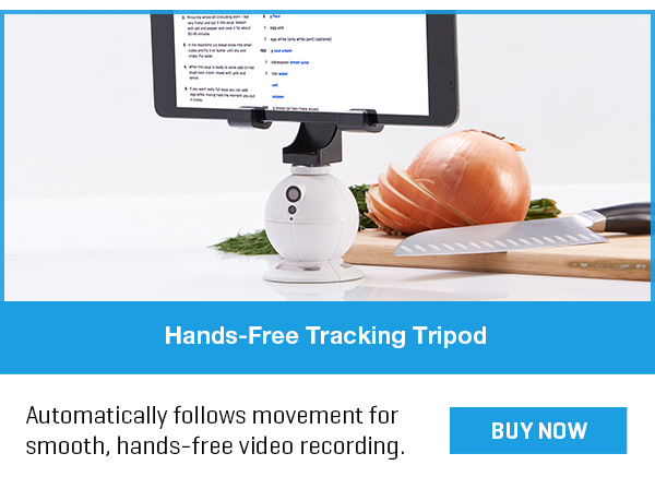 Hands-Free Tracking Tripod