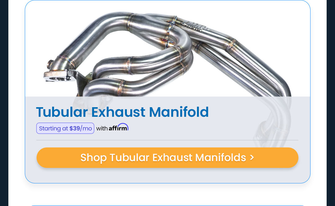 Shop Tubular Exhaust Maniforlds