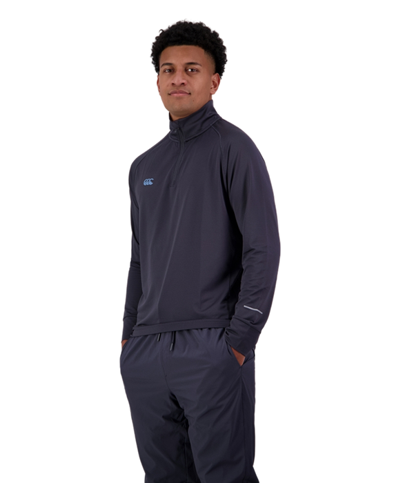 Mens Tempo+ 1/4 Zip Training Top Navy