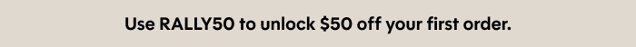 $50 off rally