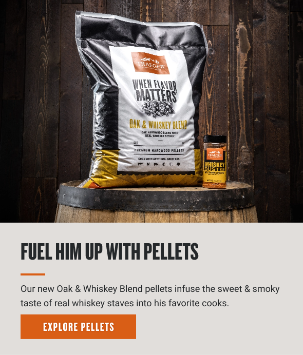 Fuel Him Up with Pellets 
