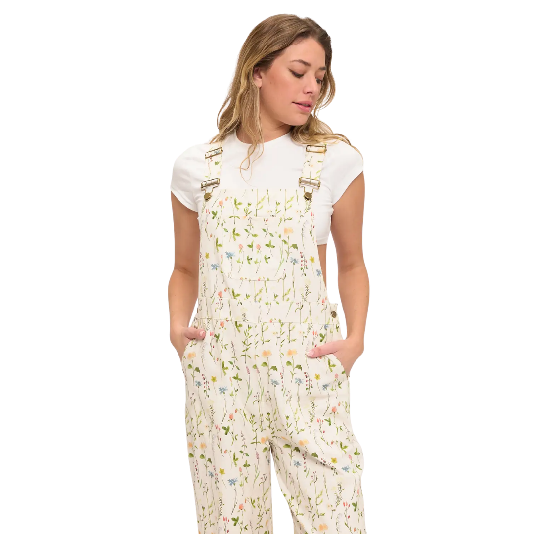 Image of Spring Wildflowers Overalls