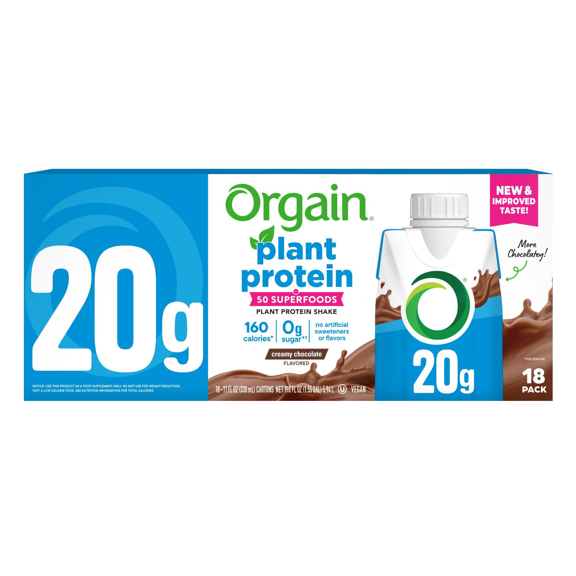 Orgain Plant-Based Protein Shake