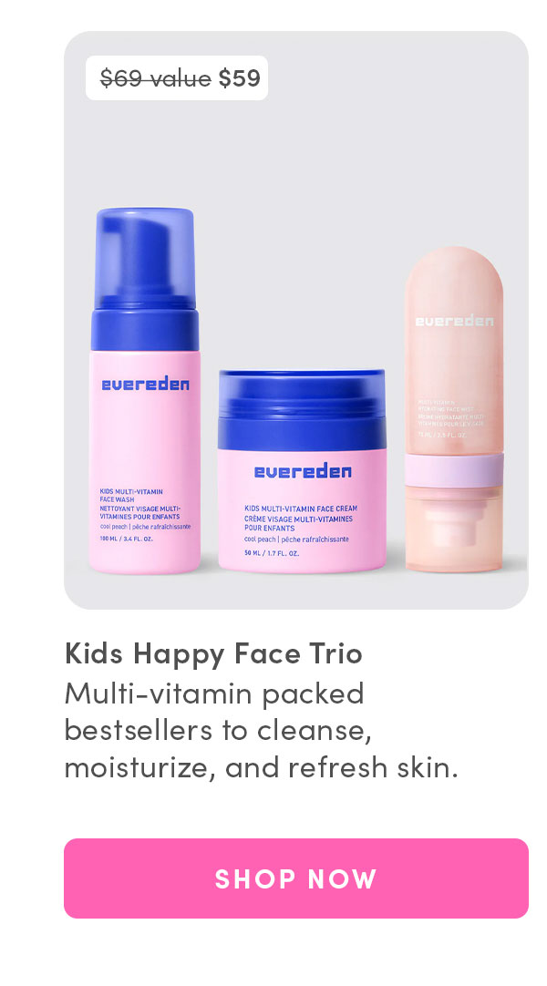 Kids Happy Face Trio