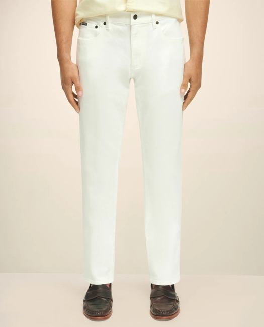 Image of Straight Fit Denim Jeans