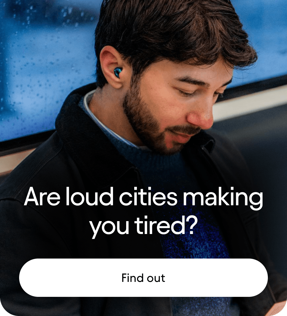 Are loud cities making your tired?