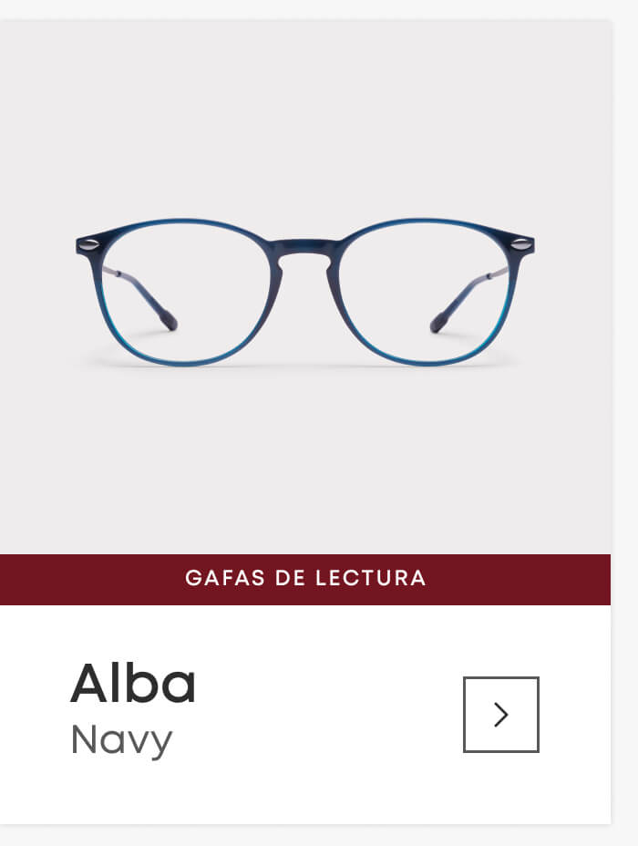 Alba Navy – Reading glasses