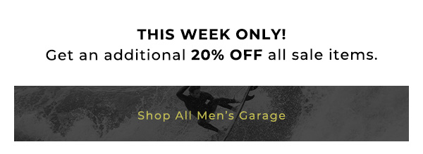 Shop All Men's Garage