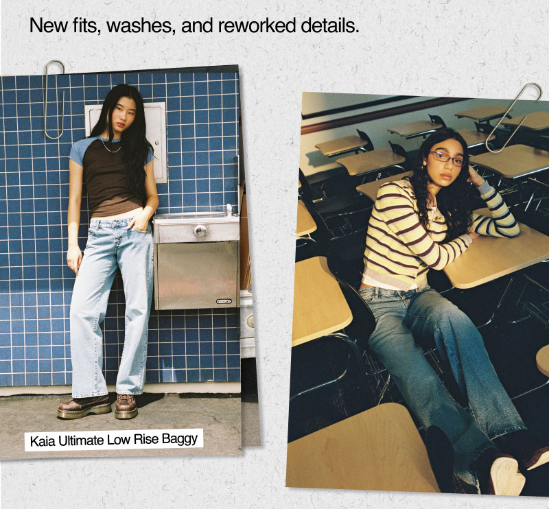 New fits, washes, and reworked details. Discover your fall rotation before the first day hits.
