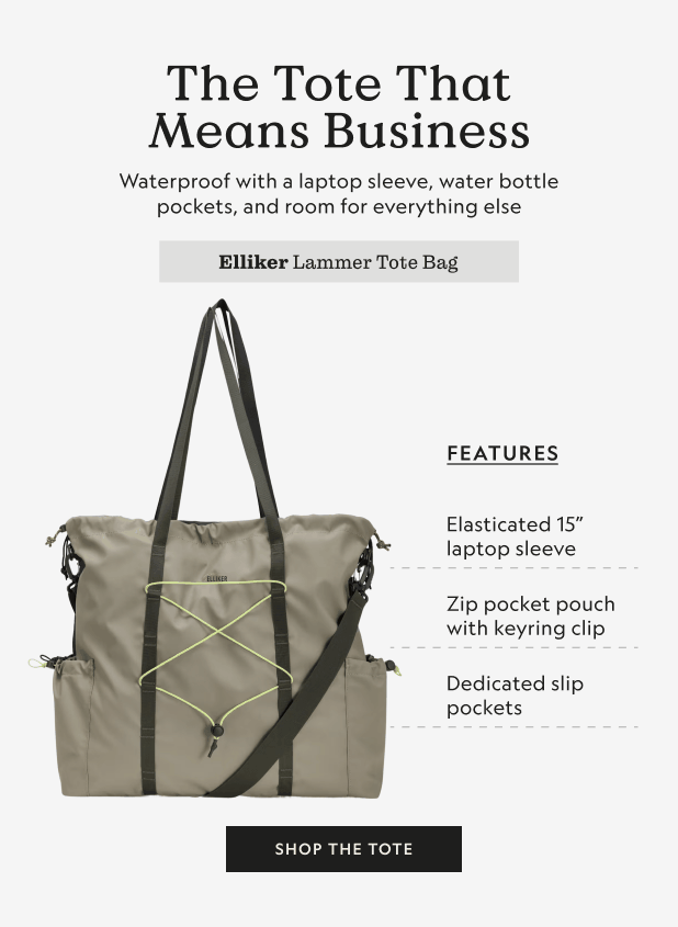 Elliker Lammer Tote Bag