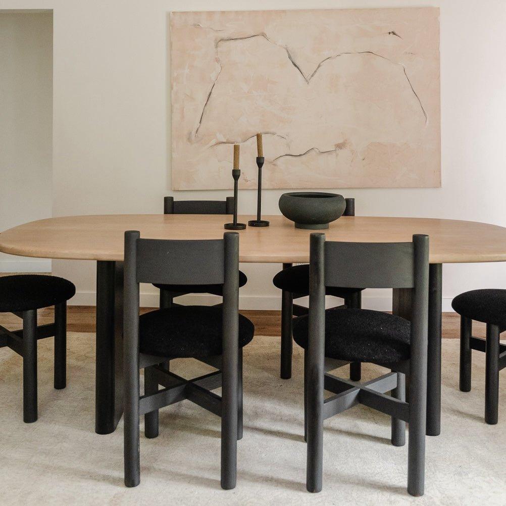 Image of Teddy Dining Chair - Black