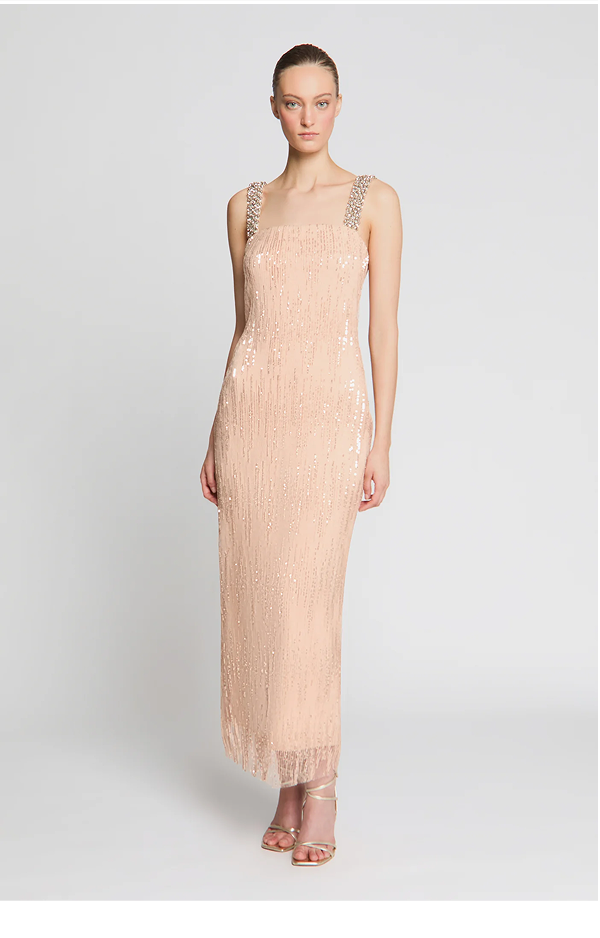 Eila Tulle Midi Dress
