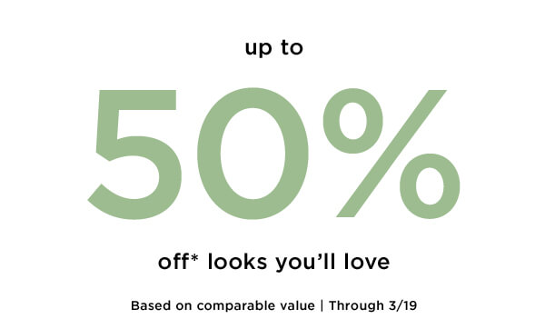 50% off 