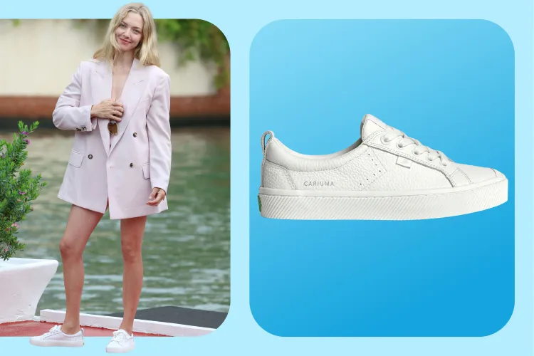 Amanda Seyfried’s Timeless Cariuma Sneakers Are the Same Ones We’ve Seen on Gabrielle Union 