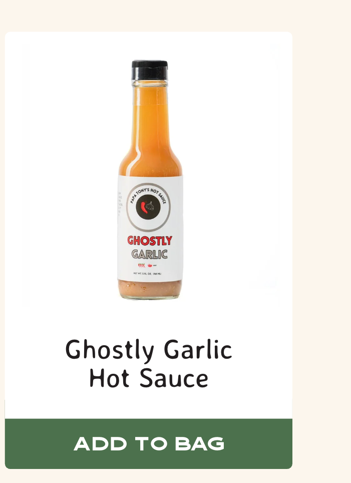 Ghostly Garlic Hot Sauce
