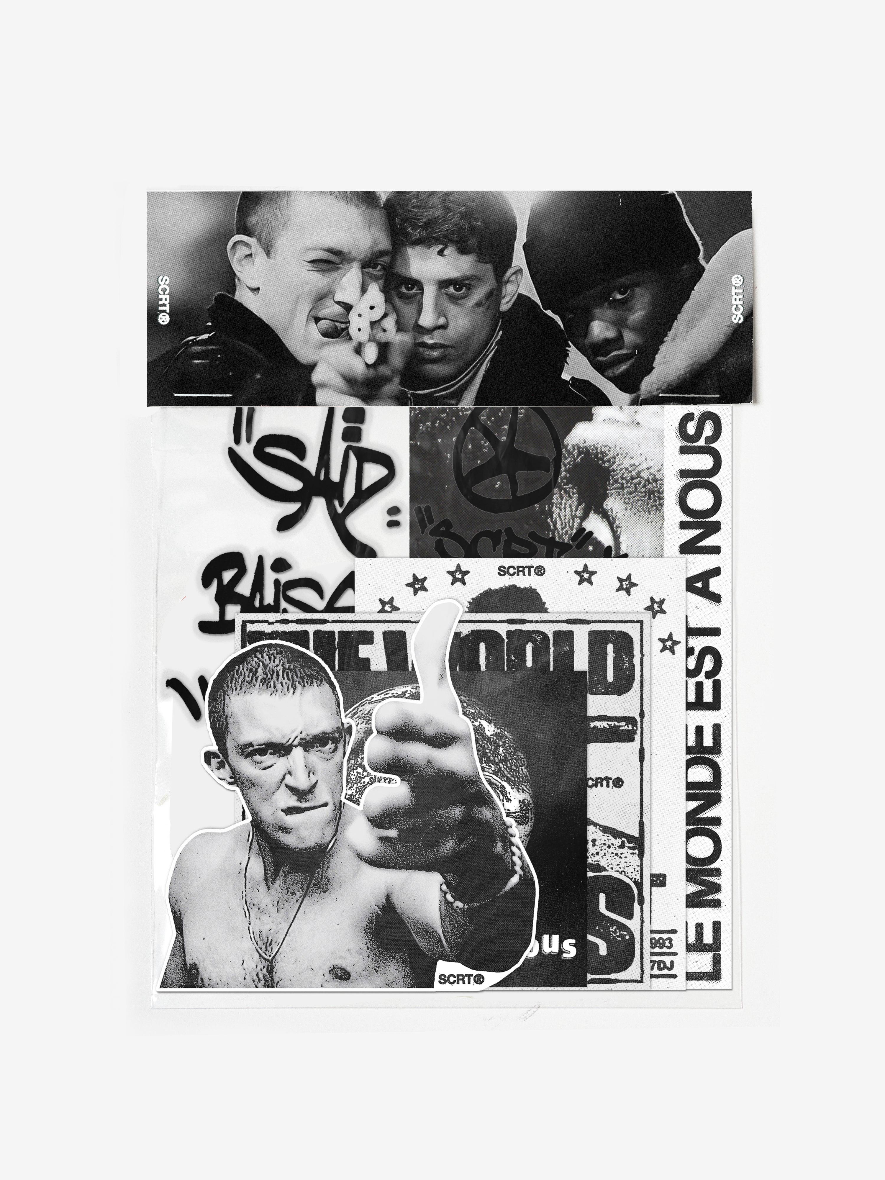 Image of Le Monde Sticker Set