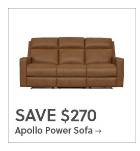 Save $270 on Apollo Power Sofa - Shop Now