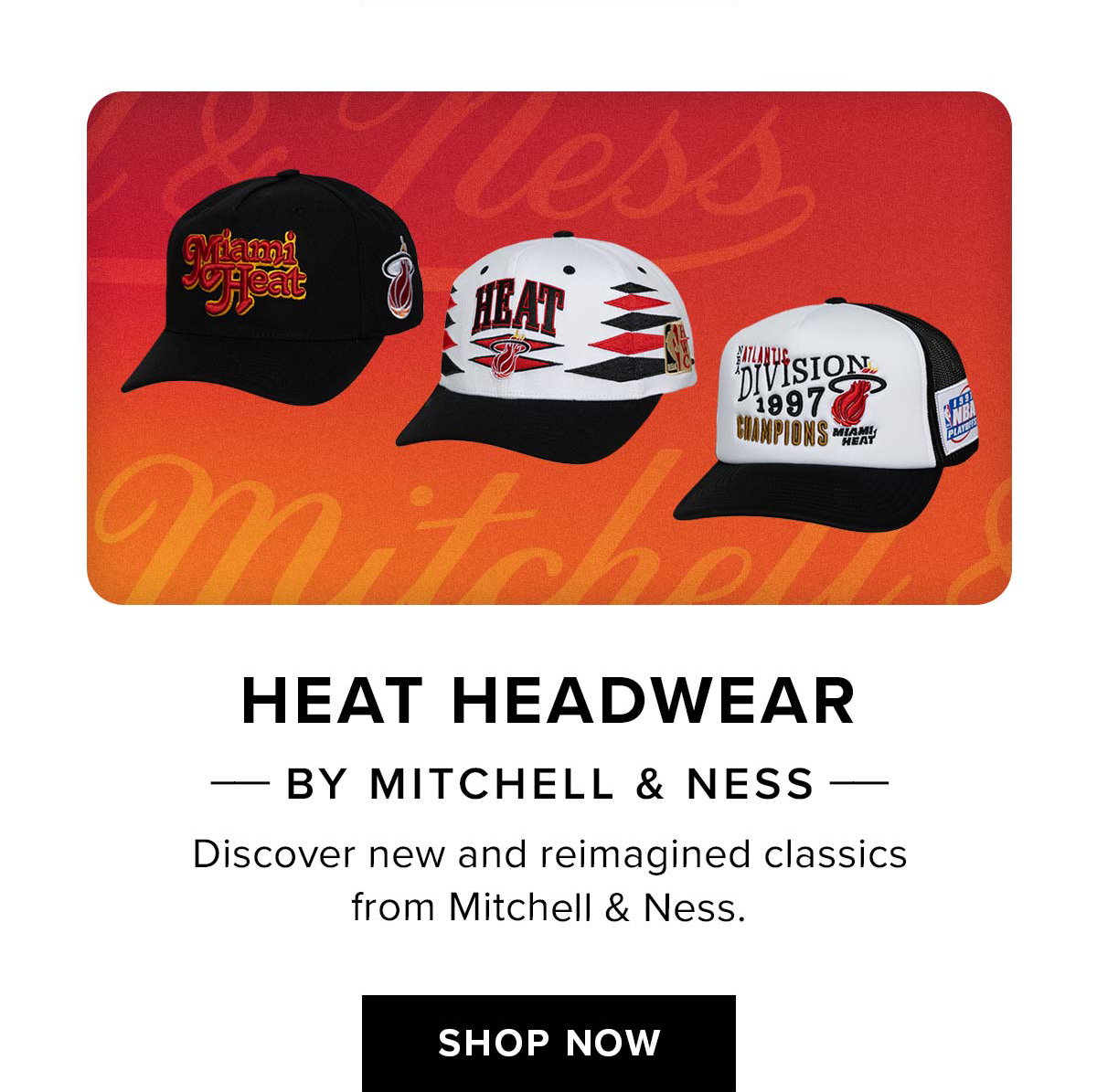 HEAT Headwear by Mitchell & Ness | Shop Now