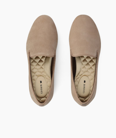 The Starling in Latte Suede