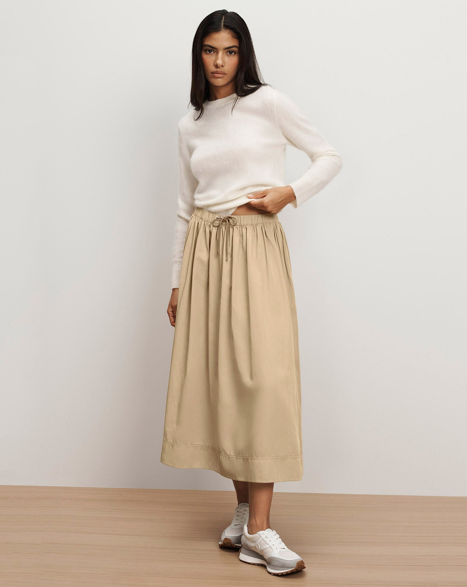 Image of Bates Bungee Midi Skirt