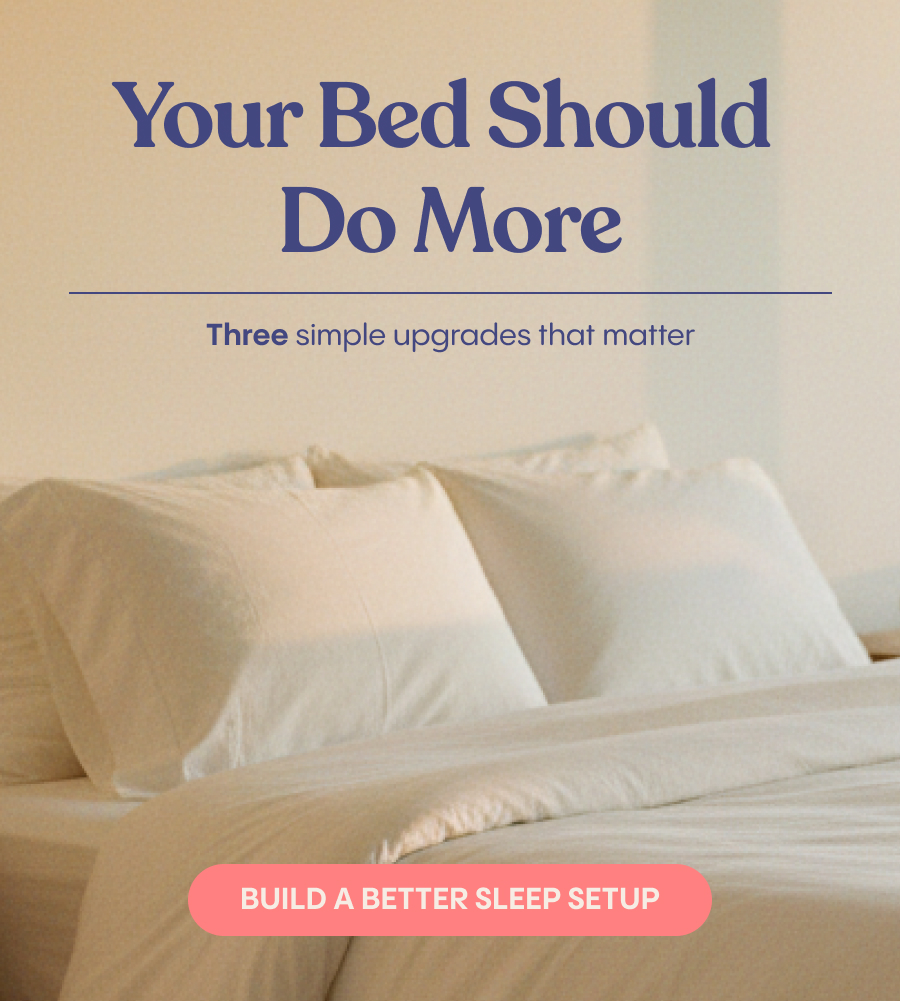 Start with your pillow.&nbsp;The right support helps your neck and shoulders fully relax. Choose breathable bedding.&nbsp;Temperature affects how often you wake up. Create consistency.&nbsp;Comfort you look forward to helps signal it’s time to rest.  You don’t need a full bedroom makeover. Just better pieces where it counts. Enjoy&nbsp;20% OFF FluffCo sleep essentials and build a setup that works with your body, not against it.