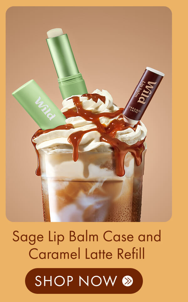 Shop Sage Lip Balm Case and Caramel Latte Refill