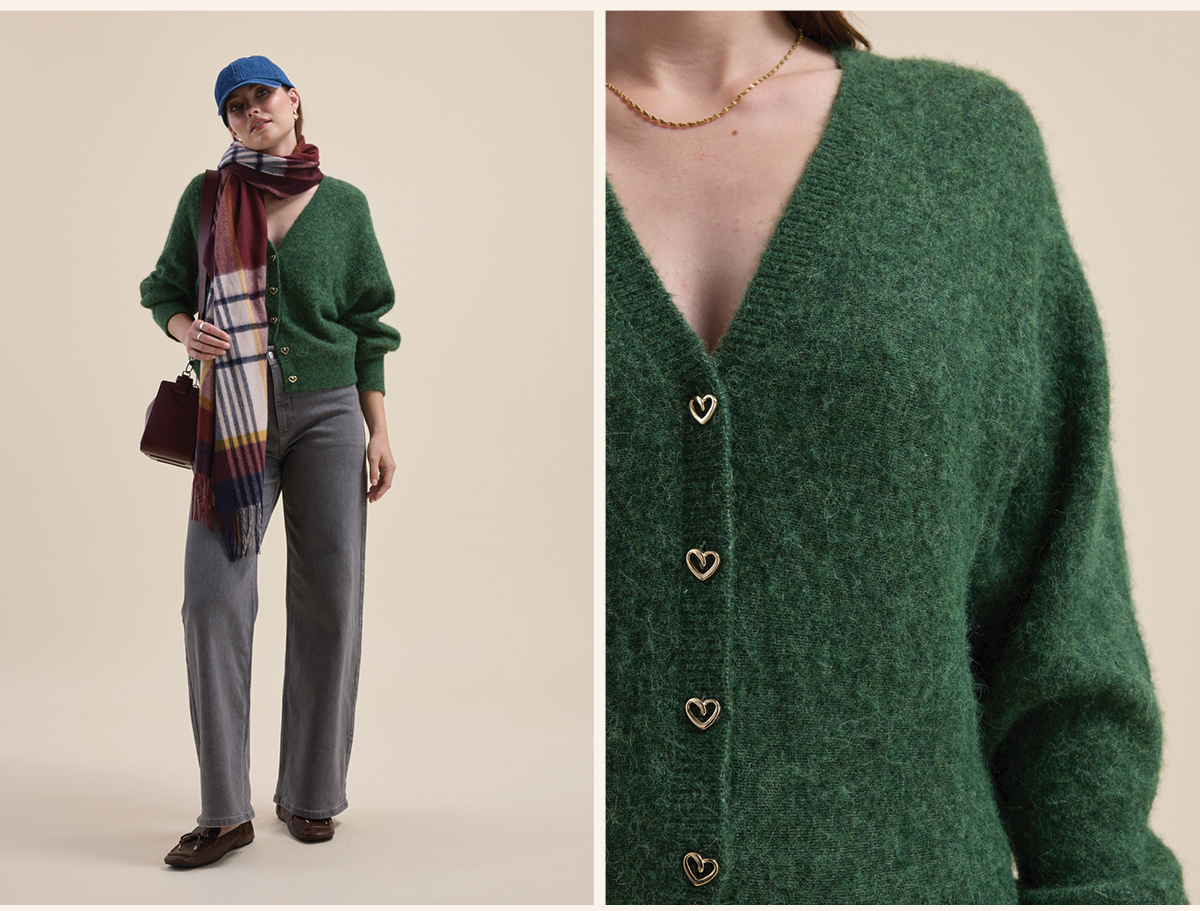 Rose Luxe Whisper Cardigan