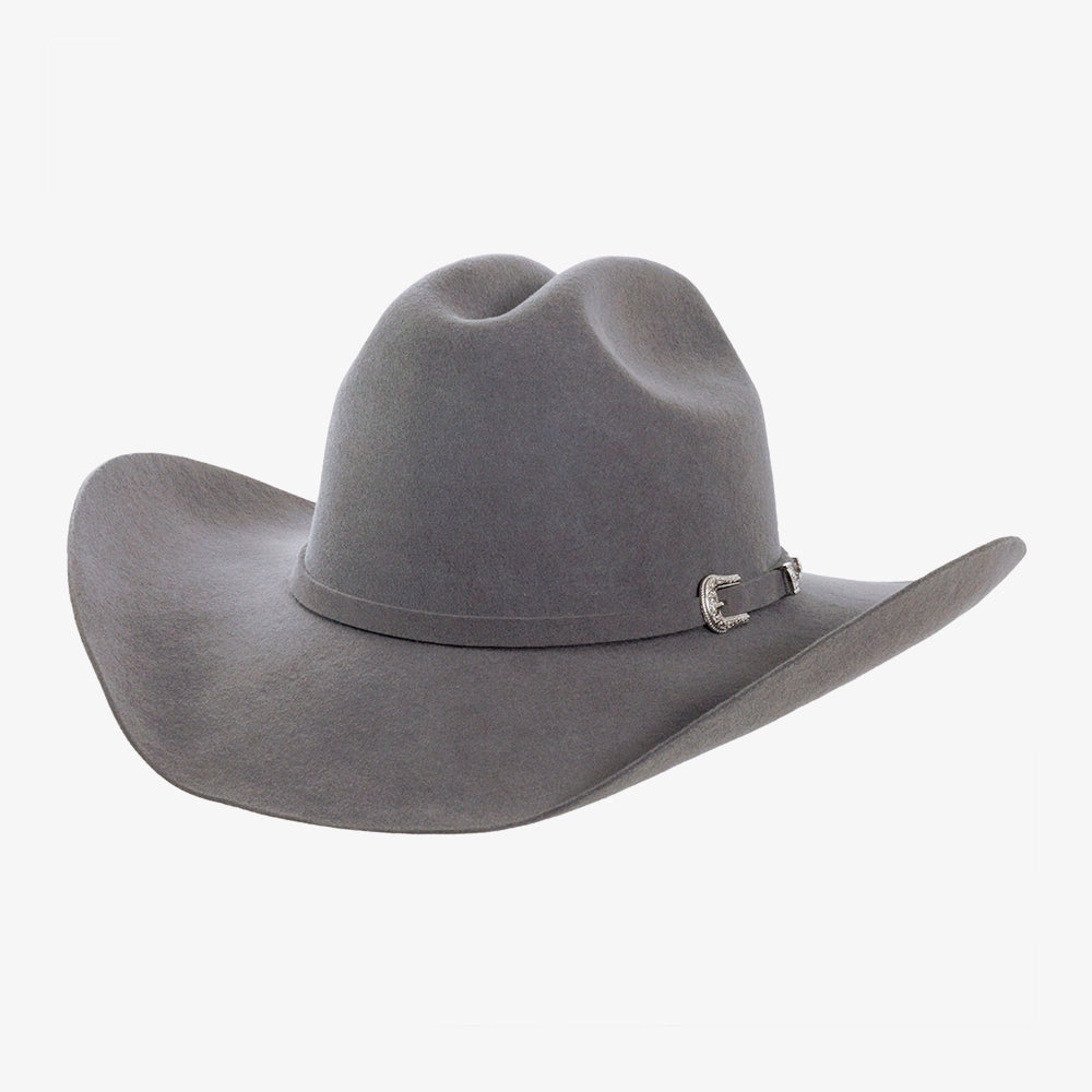Image of Cattleman | Mens Gunsmoke Gray Felt Cowboy Hat