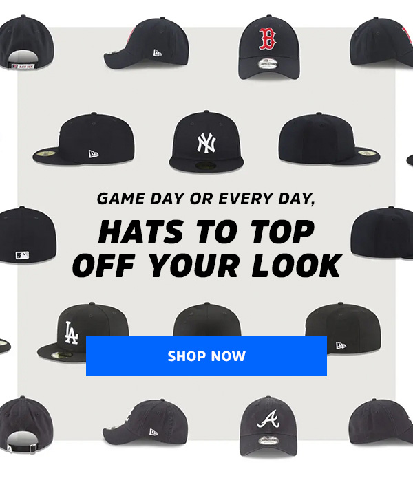 Game Day or Every Day,  Hats to Top Off Your Look