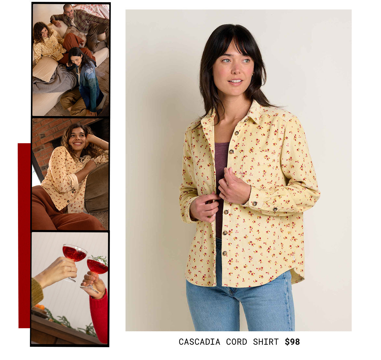 Women's Cascadia Cord Shirt
