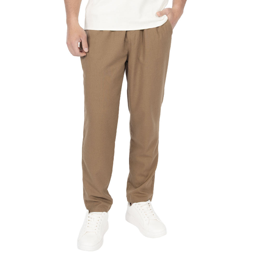 Pantalon jogger liso hombre