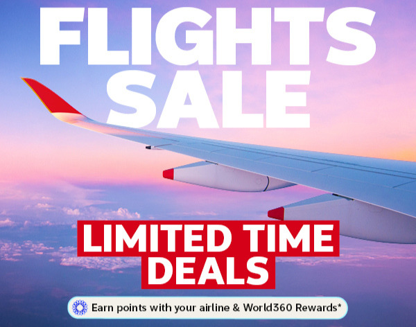 BIG RED SALE FLIGHTS ON SALE