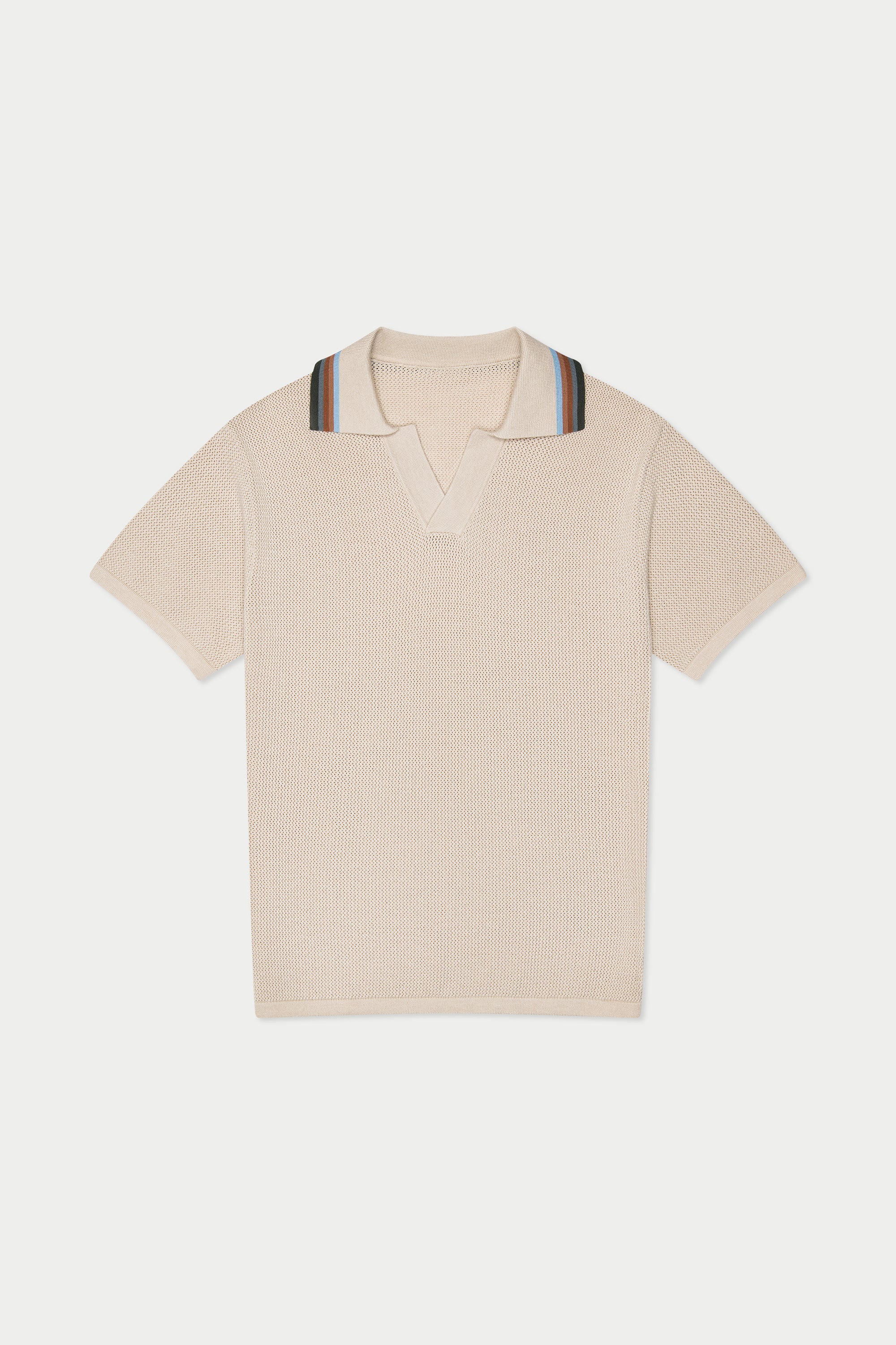 Image of Rayas Crochet Polo